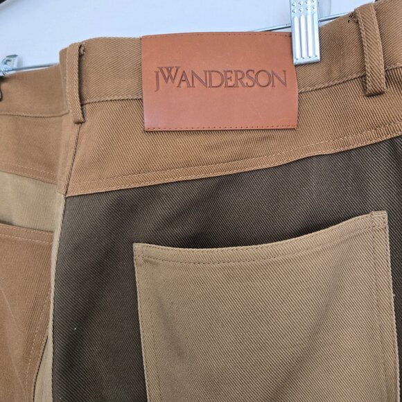 JW Anderson Asymmetric Patchwork Trousers EU 52 - Picture 5 of 6